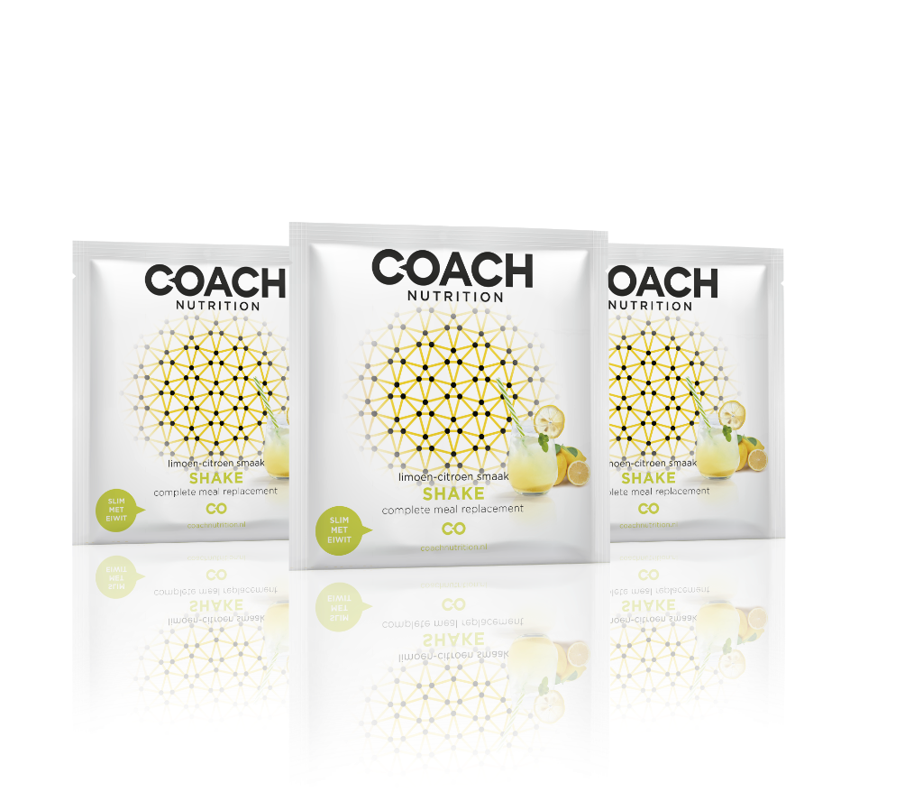 Coach Nutrition Shake zakjes Limoen Citroen